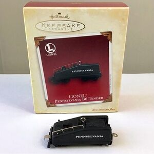 2005 Hallmark LIONEL Train Keepsake Ornament Pennsylvania B6 TENDER Vintage